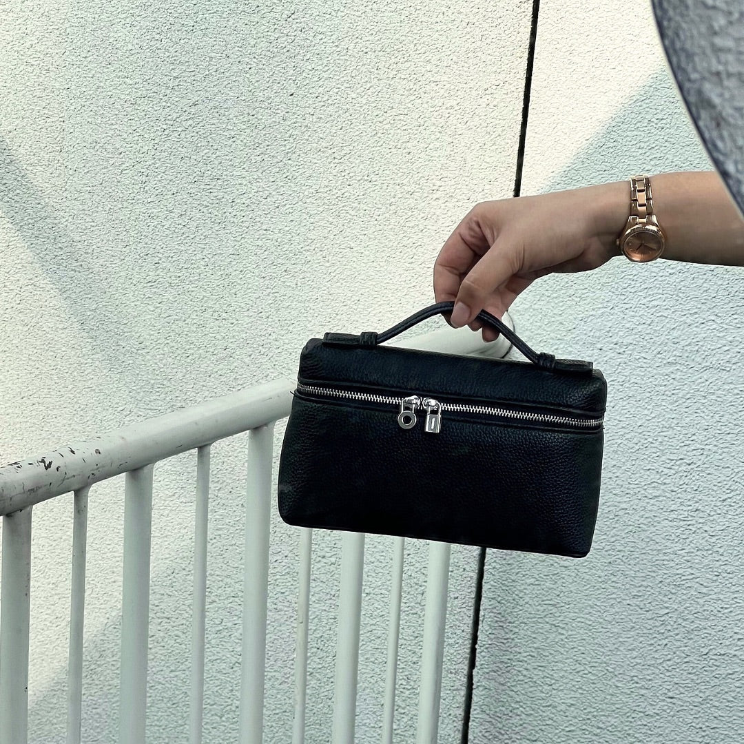 Small Genuine Leather Camila Tote Bag