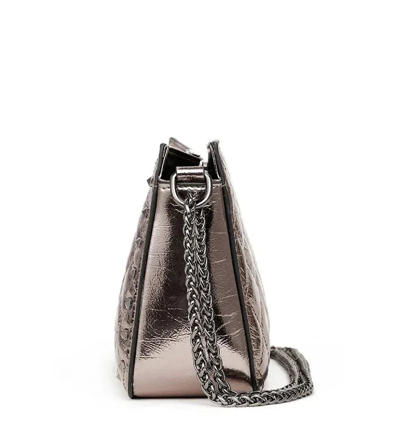 Lara Small Genuine Leather Crossbody Bag