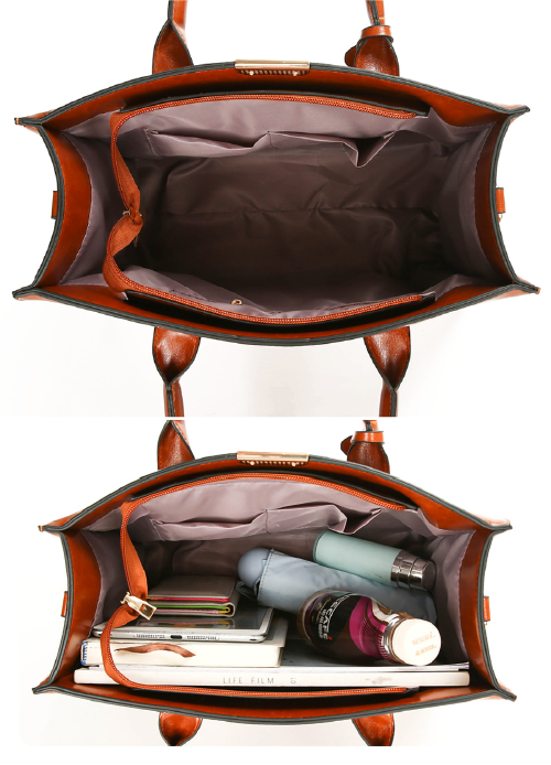 Adele Leather Set Bag + 2 Wallets