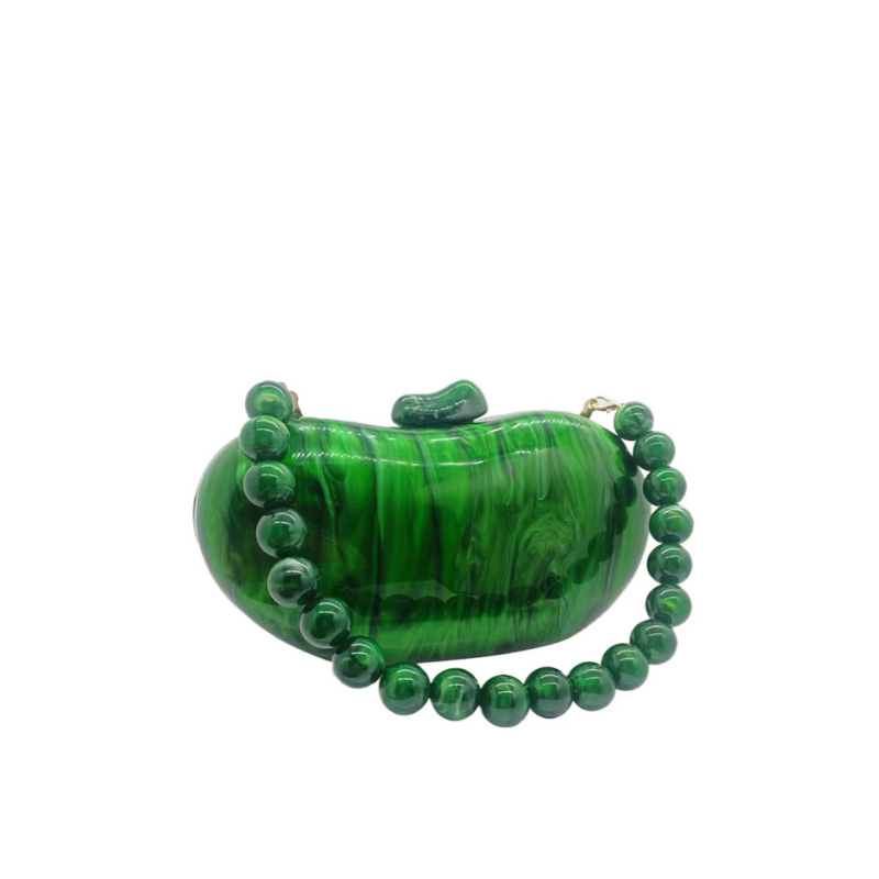 Zendaya Pearlescent Acrylic Clutch Bag