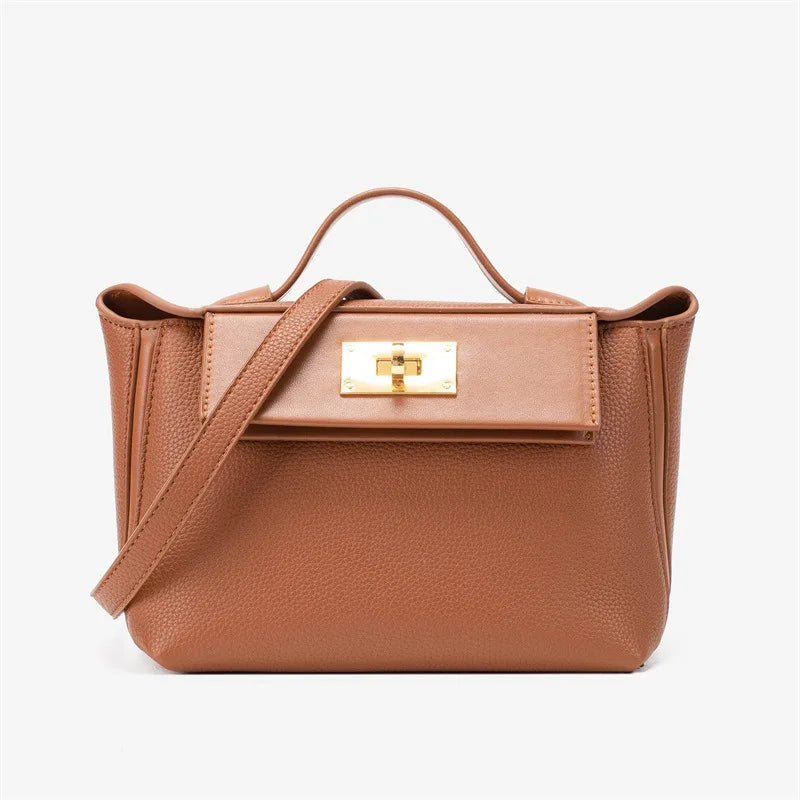 Amanda Genuine Leather Crossbody Bag