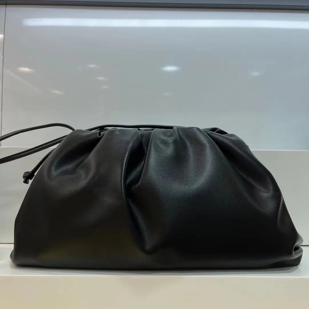 Helen Genuine Leather Pouch Bag
