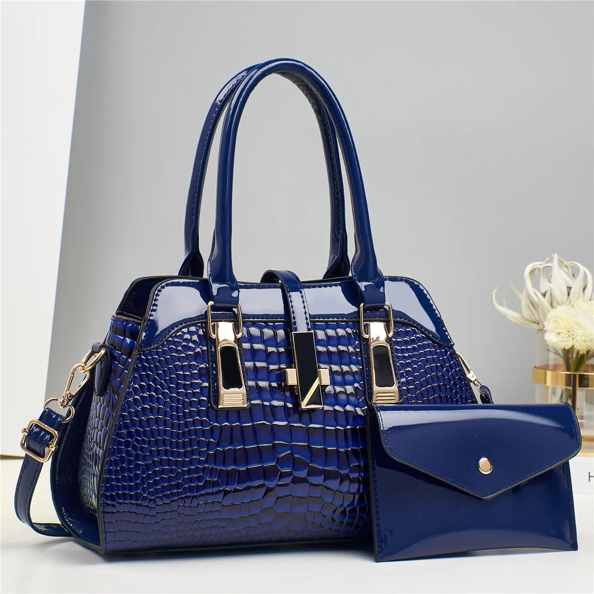Adele Bag and Wallet Kit in Leather