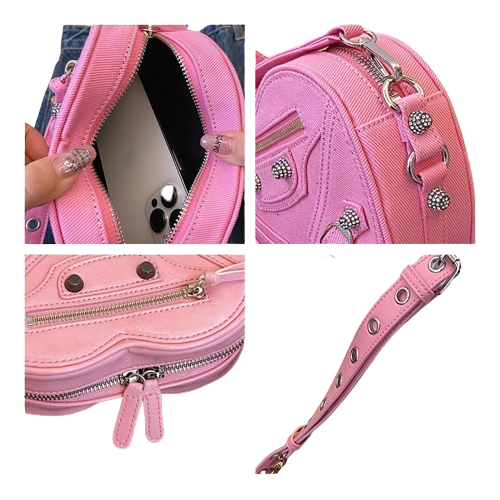 Julie Heart Crossbody Bag