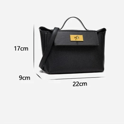 Amanda Genuine Leather Crossbody Bag