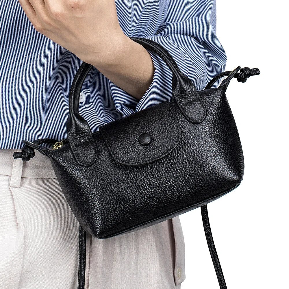 Tilia Small Genuine Leather Crossbody Bag