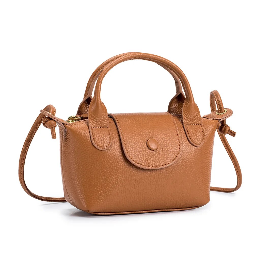 Tilia Small Genuine Leather Crossbody Bag