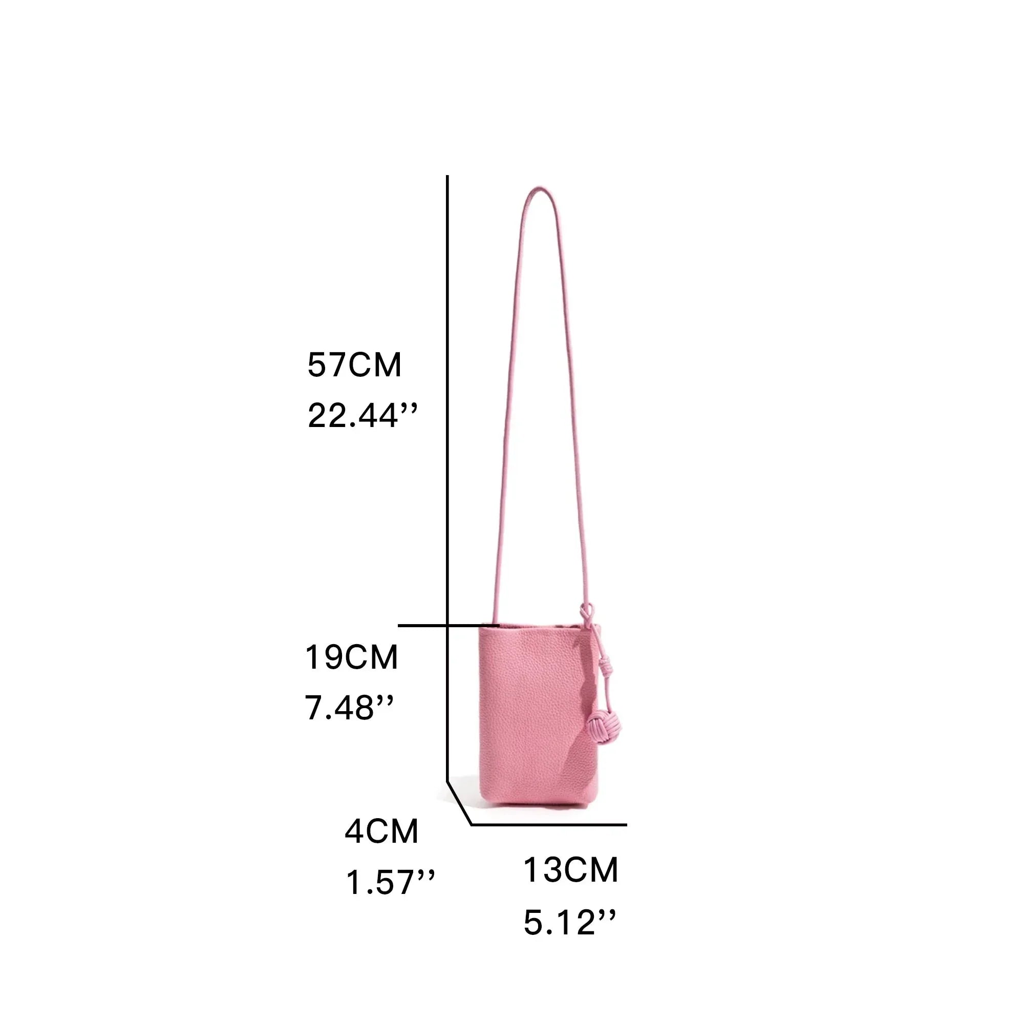 Nadia Small Genuine Leather Phone Bag