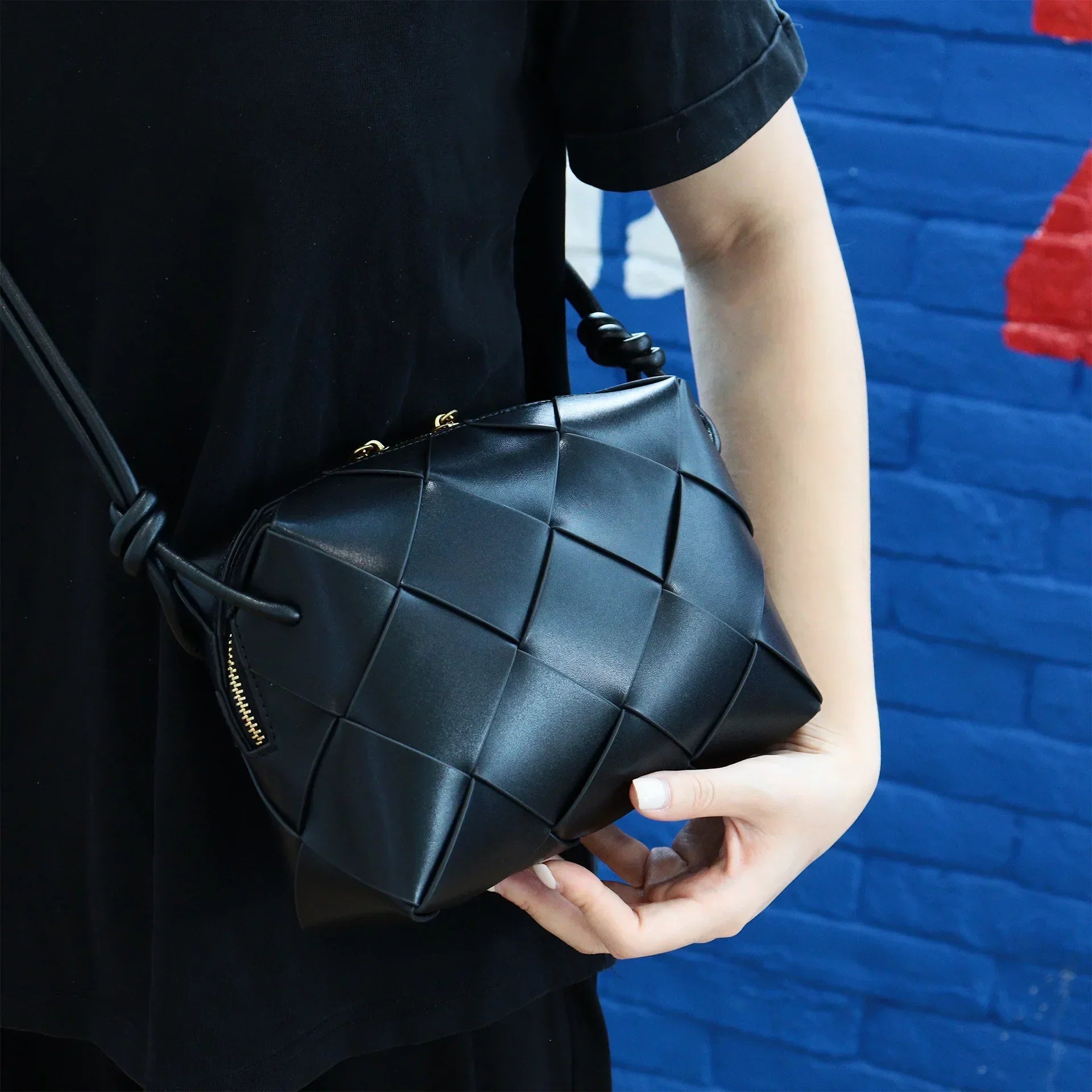Aurora Medium Genuine Leather Crossbody Bag