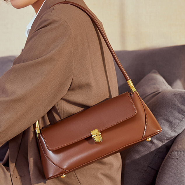 Helena Shoulder Baguette Bag