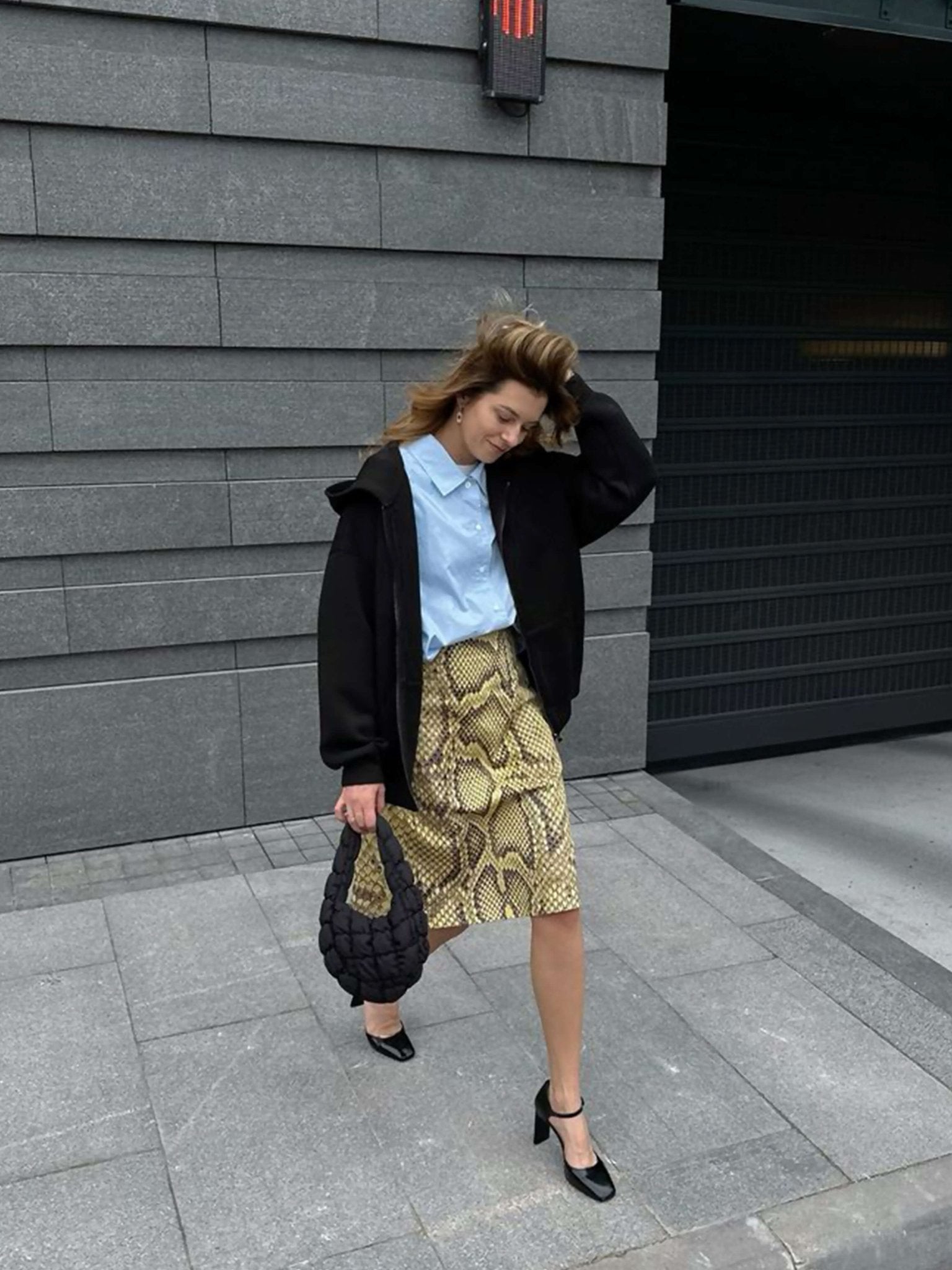 Cloudy Puffer Bag