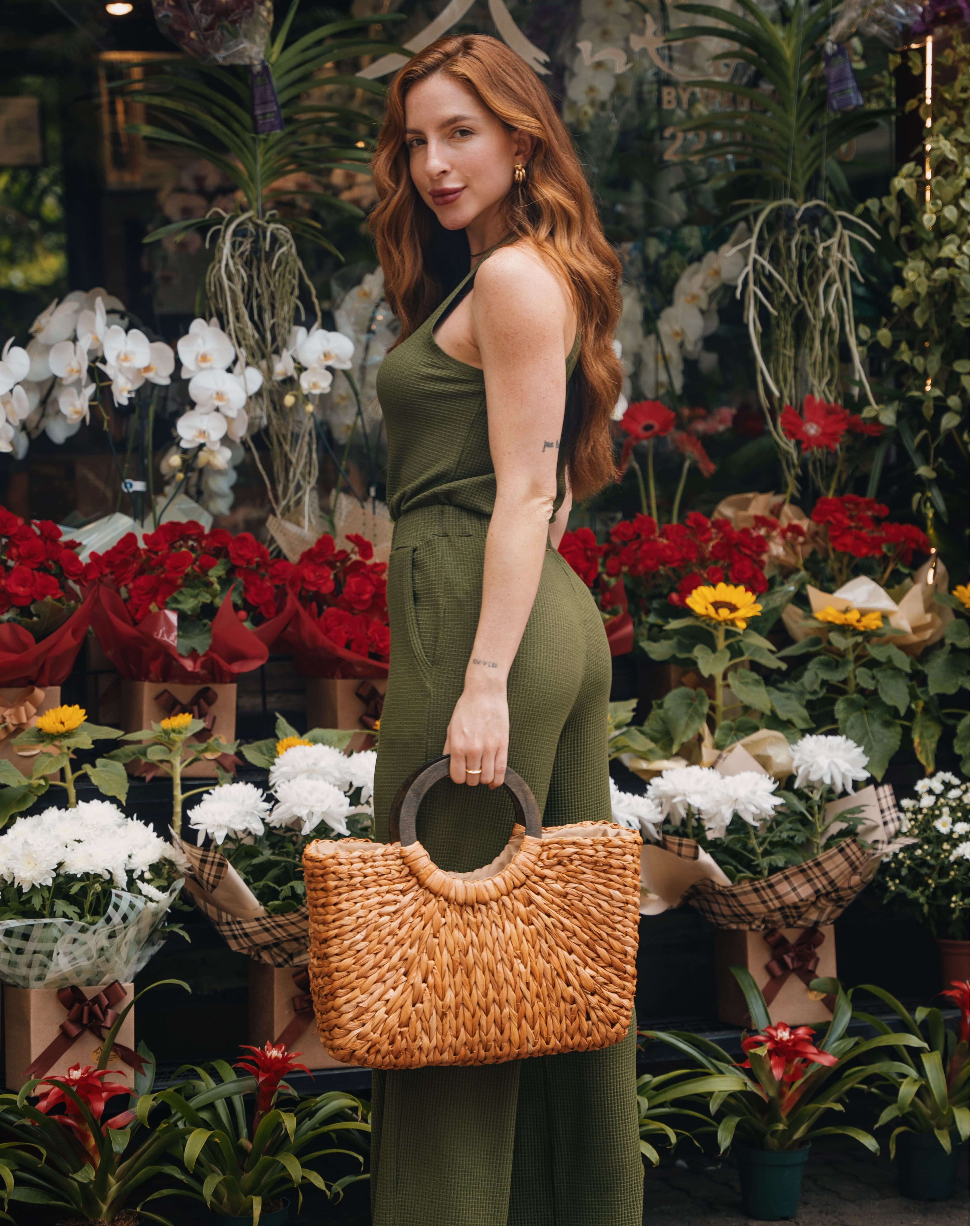 Luciana Straw Bag