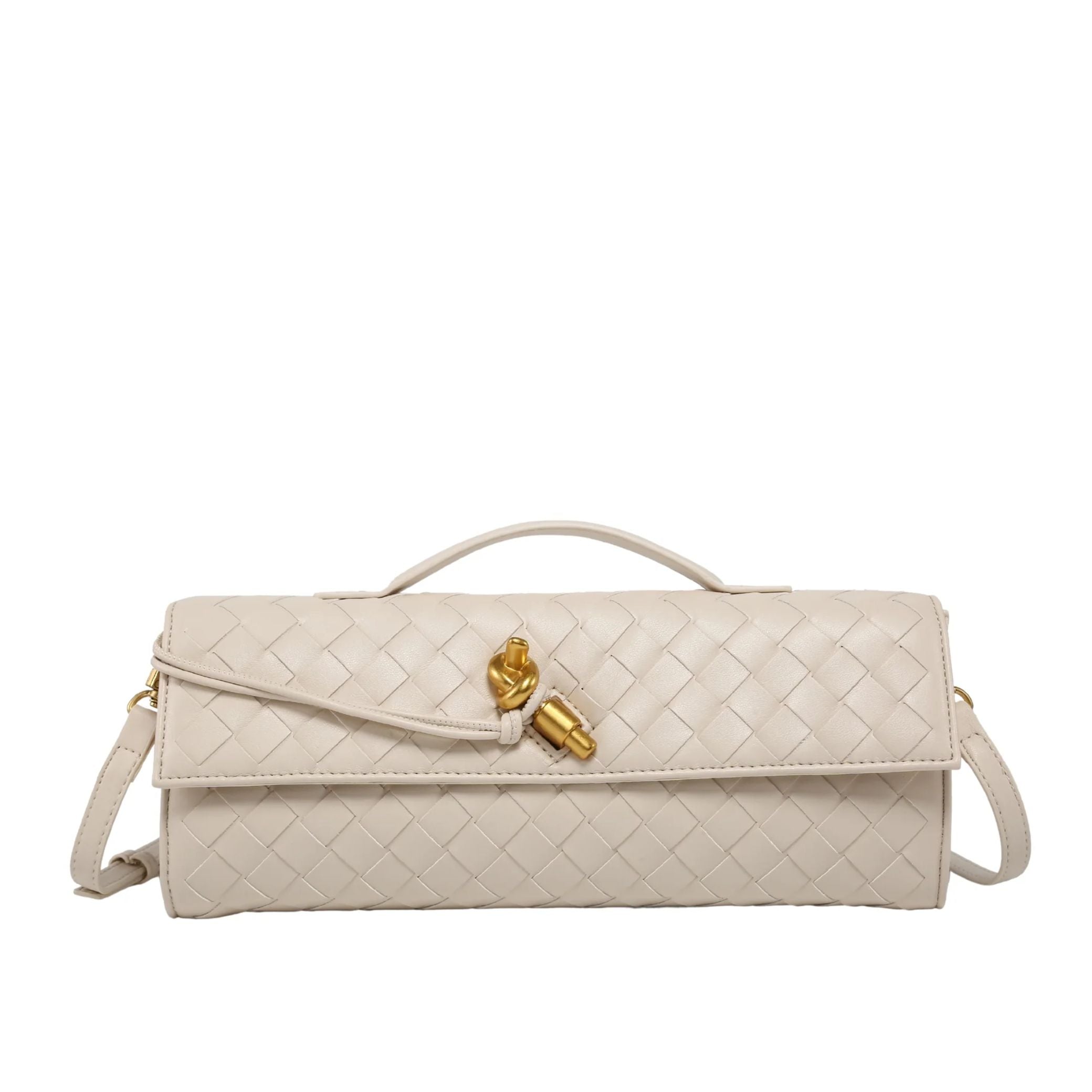 Paige Braided Clutch Bag