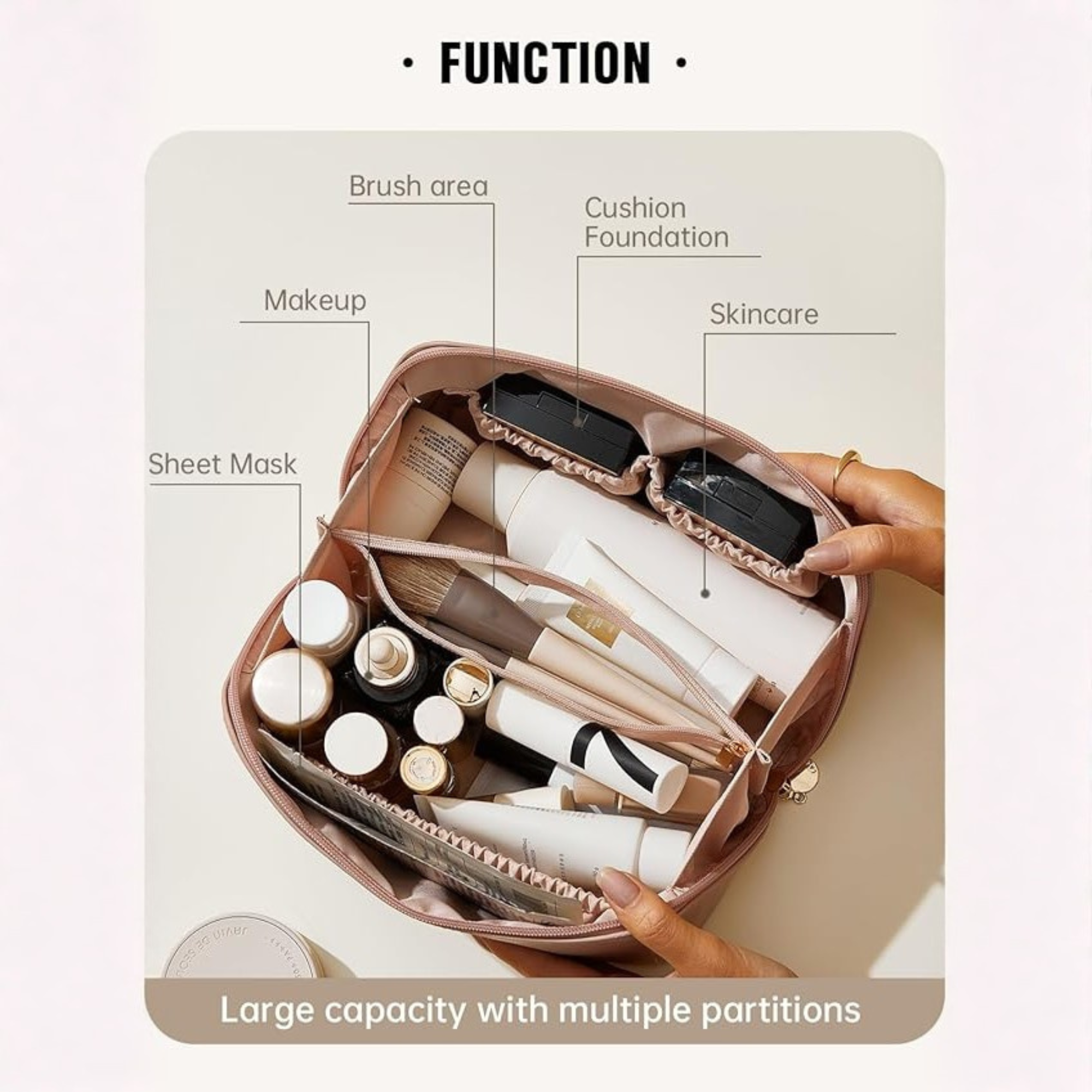 Lunvarie Cosmetic Bag - FREE GIFT