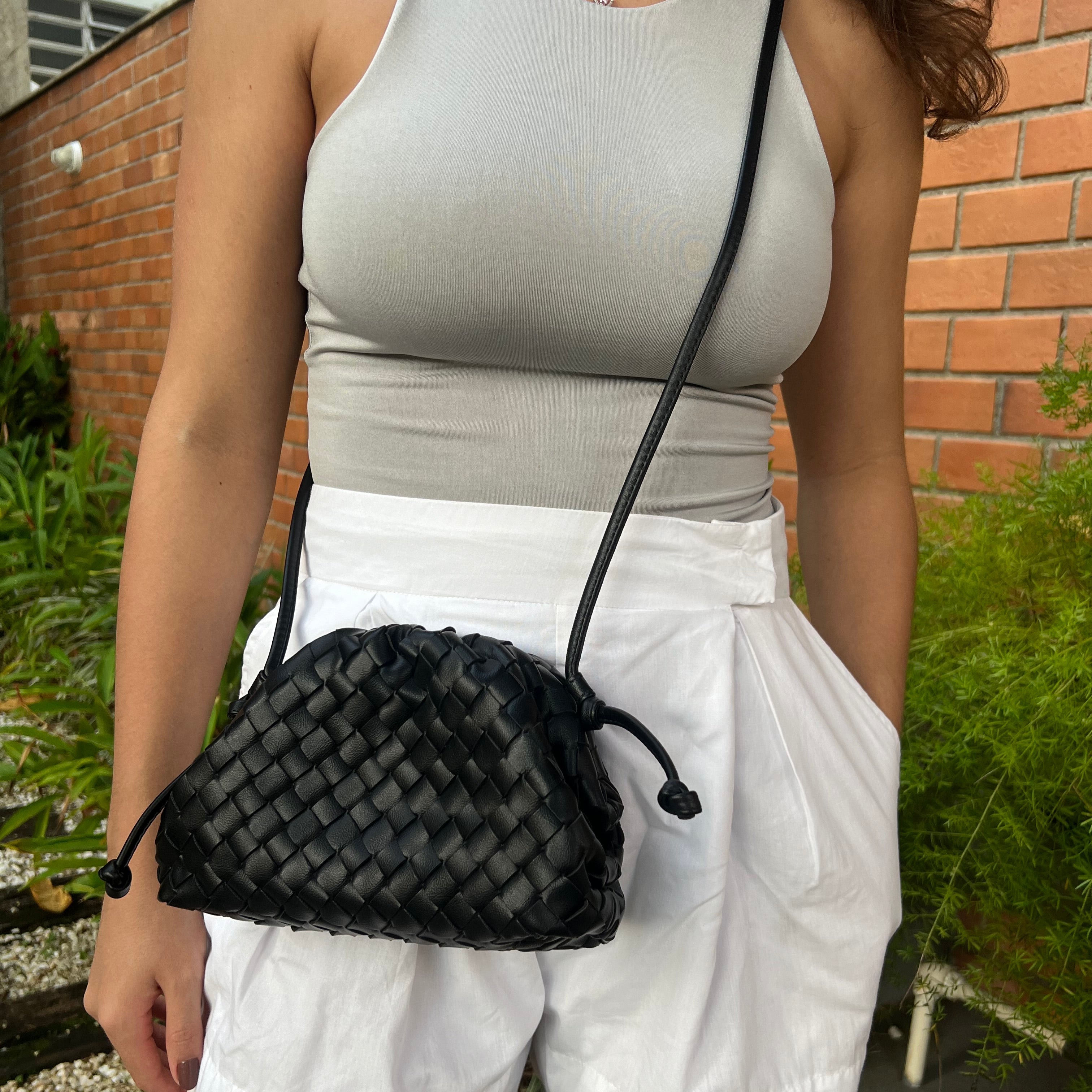 Braided Ava Pouch Bag