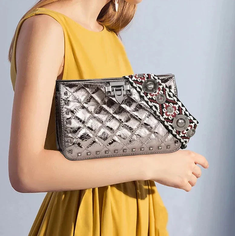 Lara Small Genuine Leather Crossbody Bag