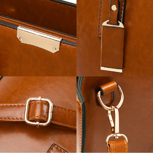 Adele Leather Set Bag + 2 Wallets
