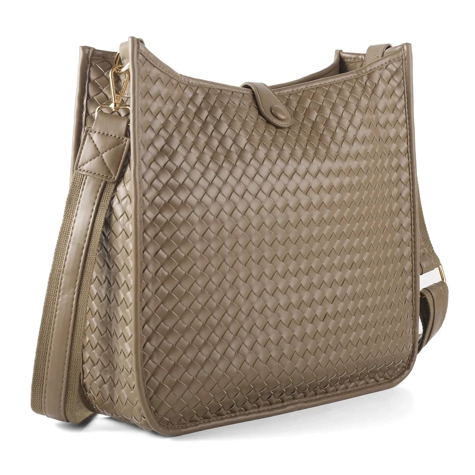 Eduarda Braided Messenger Bag