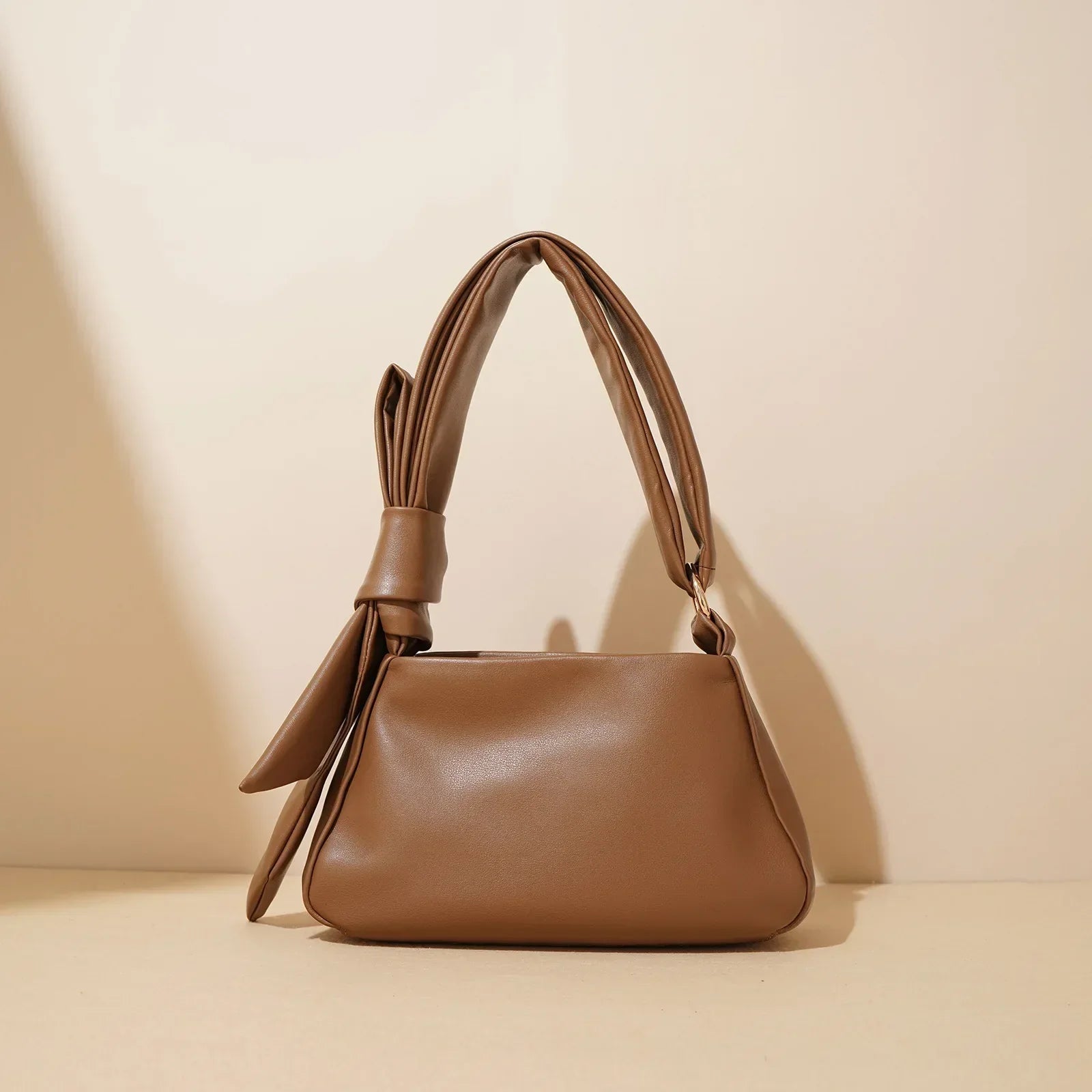 Cecilia Genuine Leather Bow Crossbody Bag