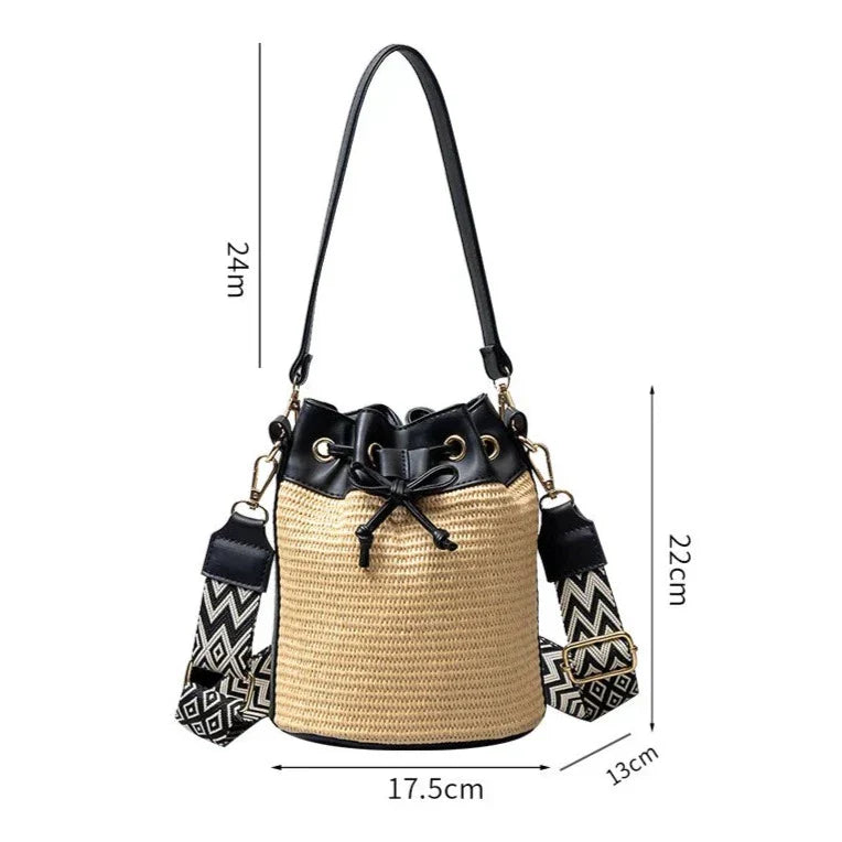 Marília Bucket Crossbody Bag