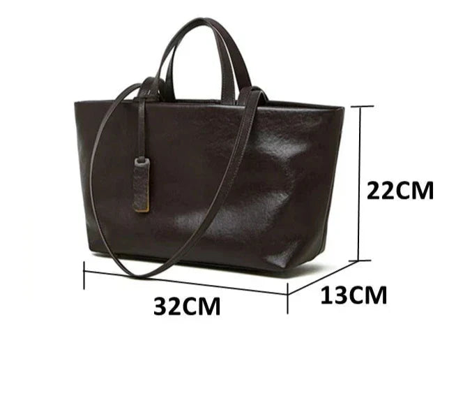 Ziza Genuine Leather Tote Bag