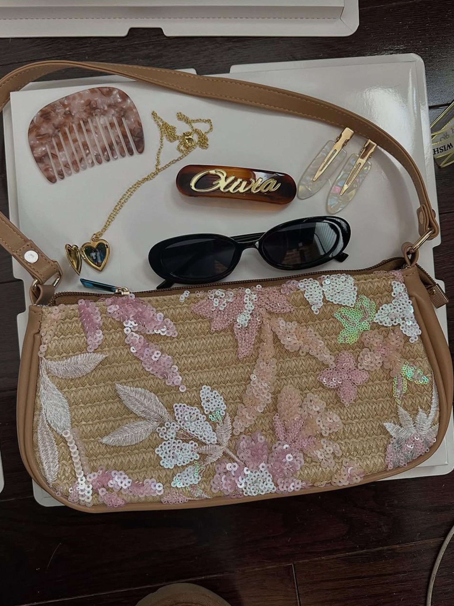 Taylor Sequin Bag